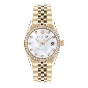 Philipp Plein Gold Stainless Steel Dress Women's Watch